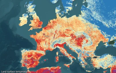 Karščio bangos Europoje kelia grėsmes energetikos sektoriui